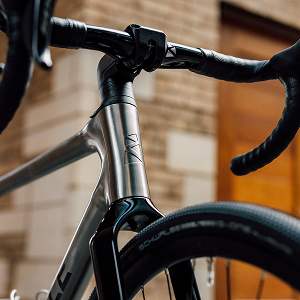 Zoom on a Ribble bike