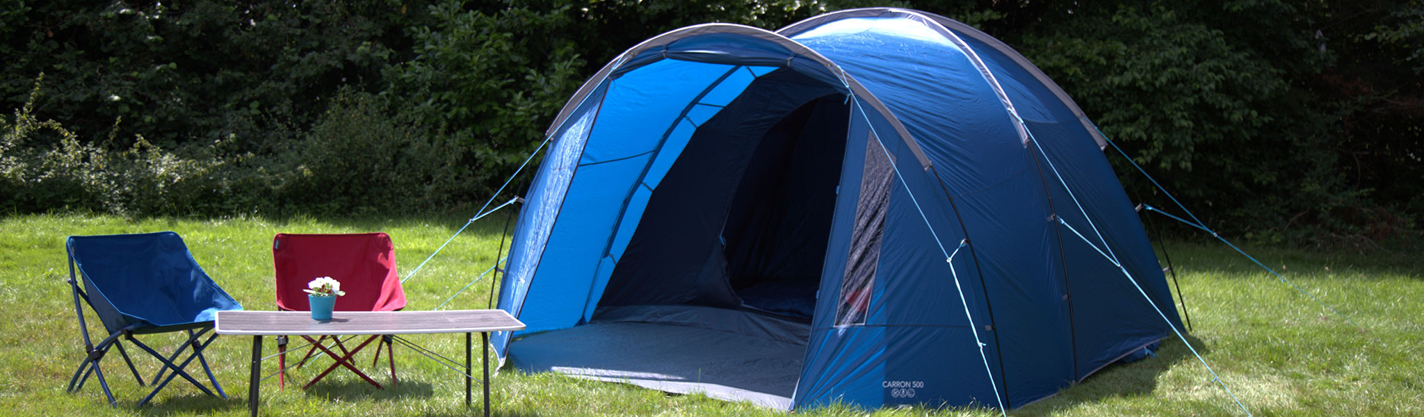 An image of a tent for four people for camping 
