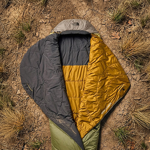 Top shot of a sleeping bag