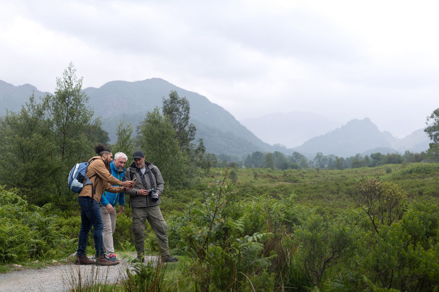 Group of people sharing their photos of birds