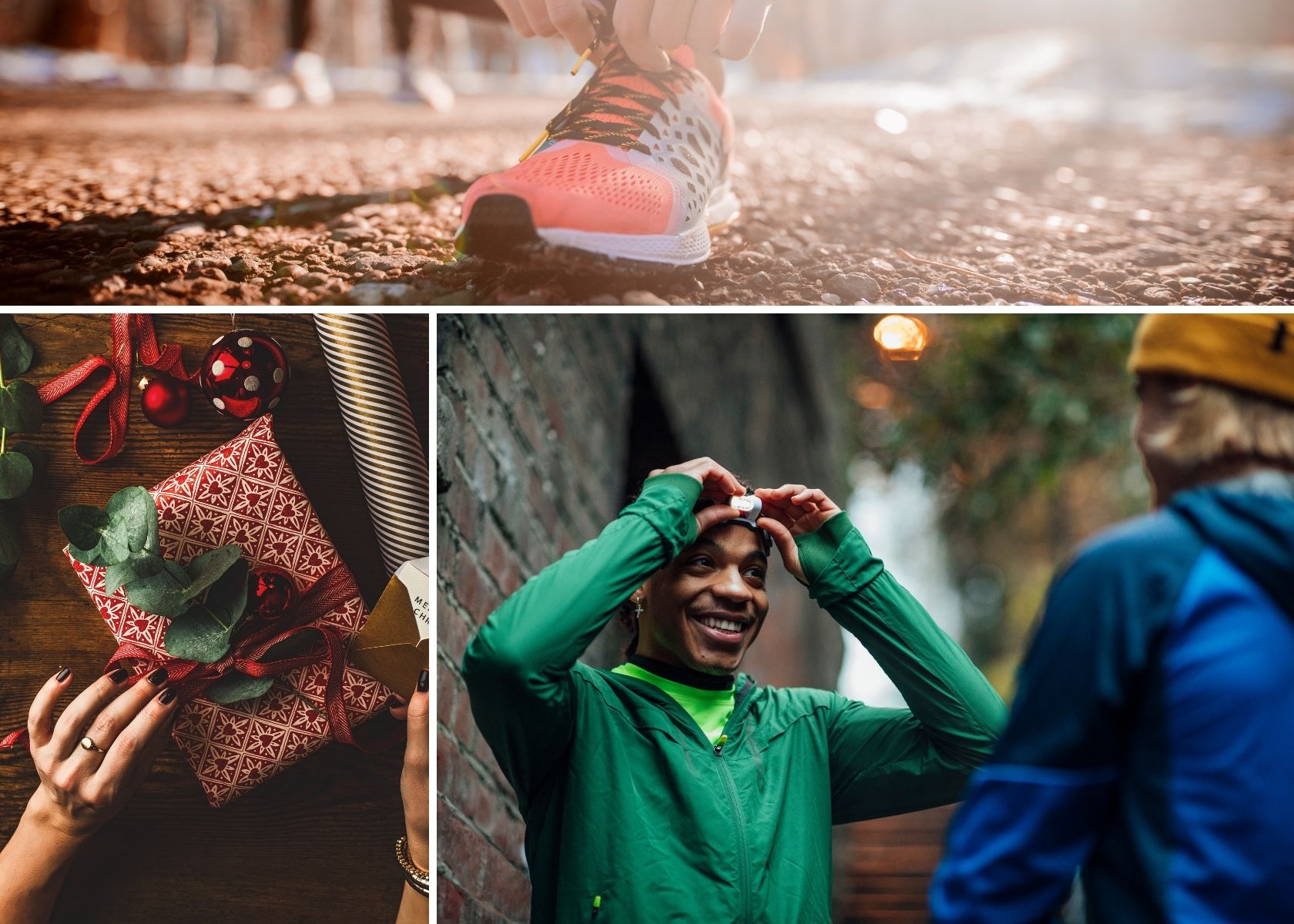 People running with their gifts 